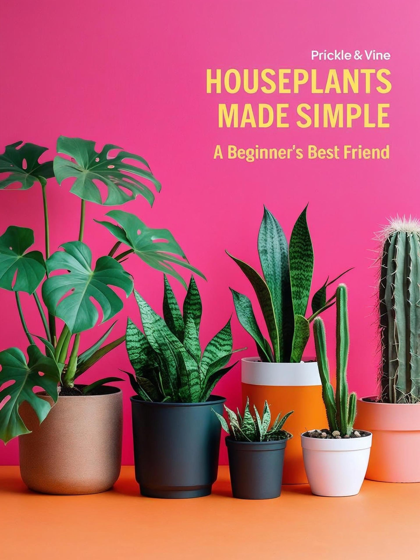 Houseplants Made Simple: A Beginner's Best Friend (Printable E-Book)